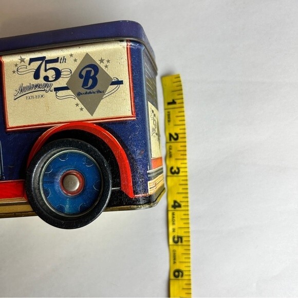Brook Shine Bros vintage 75 years anniversary Truck shaped Tin 1996 - Picture 9 of 10
